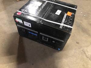 lot 1 image: LG 8,000 BTU 115V Window Air Conditioner Cools 350 Sq. Ft. with Dual Inverter, Wi-Fi Enabled and Remote in White Customer Returns See Pictures