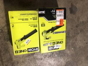 lot 49 image: Lot of Assorted Ryobi Lawn Care Items Various Models and Conditions   Customer Returns See Pictures