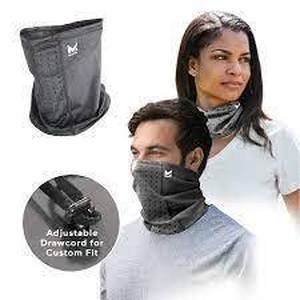 lot 58 image: Lot of 4 Mission Charcoal All-Season Adjustable Gaiter
