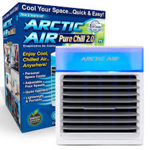 lot 56 image: As Seen on TV Arctic Air Pure Chill Evaporative Cooler