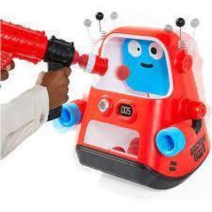 lot 69 image: FAO Schwarz Rockin Bot Target Game-Distressed Packaging