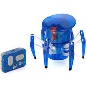 lot 99 image: HEXBUG - Spider Micro Robotic Creature-Navy Blue