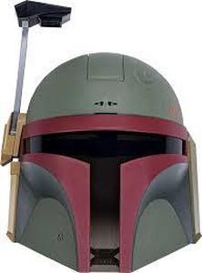 lot 129 image: Star Wars Boba Fett Electronic Mask-Distressed Packaging