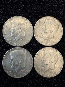 lot 13 image: Mixed Lot of Kennedy Half Dollars