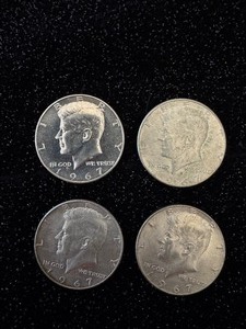 lot 23 image: Lot of Kennedy Half Dollars 1967