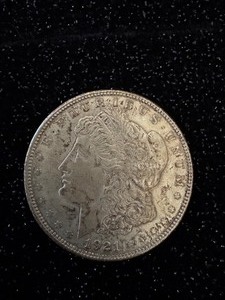 lot 25 image: 1921 Morgan Silver Dollar