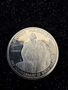 lot 26 image: 1982 George Washington Commemorative Half Dollar