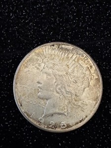 lot 27 image: 1925 Silver Peace Dollar