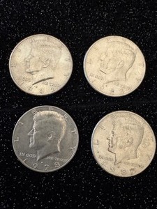 lot 29 image: Lot of Kennedy Half Dollars