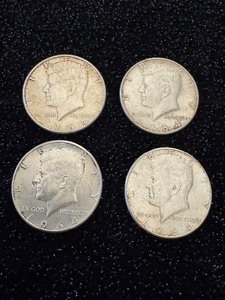 lot 42 image: Lot of 1964 Kennedy Half Dollars