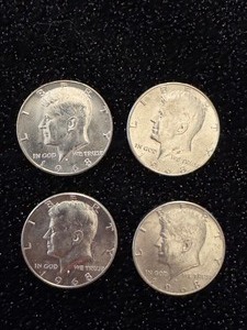 lot 52 image: Lot of 1968 Kennedy Half Dollars - D