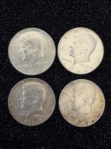 lot 64 image: Mixed Date Lot of Kennedy Half Dollars