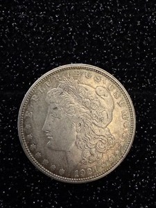 lot 74 image: 1921 Morgan Silver Dollar - D