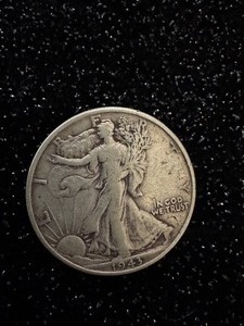 lot 83 image: 1943 Walking Liberty Half Dollar