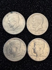 lot 84 image: Lot of 1971 Kennedy Half Dollars - D
