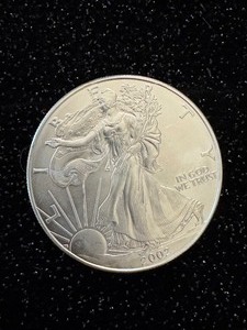 lot 92 image: 2002 American Silver Eagle