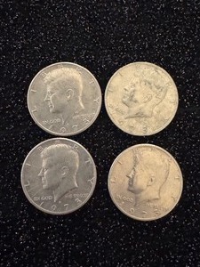 lot 94 image: Lot of 1973 Kennedy Half Dollars