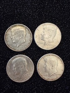 lot 96 image: Lot of 1964 Kennedy Half Dollars
