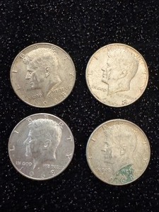 lot 108 image: Lot of 1968 Kennedy Half Dollars - D
