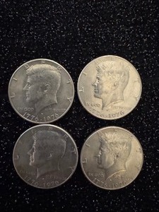 lot 119 image: Lot of Bicentennial Kennedy Half Dollars - D