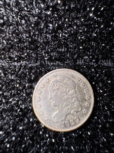 lot 133 image: 1829 Capped Bust Silver Half Dime