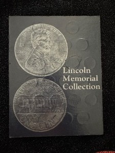 lot 141 image: Lincoln Memorial Collection Penny Book