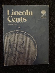 lot 142 image: Lincoln Cents Book