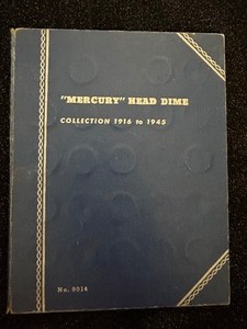 lot 143 image: Mercury Head Dime Book