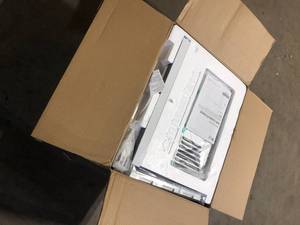 LG 5,000 BTU 115V Window Air Conditioner Cools 150 Sq. Ft. in White Customer Returns See Pictures