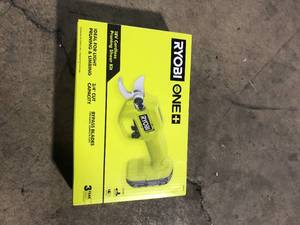 RYOBI ONE 18V Cordless Pruner with 2.0 Ah Battery and Charger  Customer Returns See Pictures