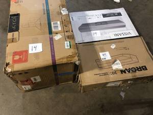 Lot of Assorted Range Hoods Various Models and Conditions    Customer Returns See Pictures