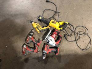 Lot of Assorted Power Tools Various Models and Conditions Customer Returns See Pictures