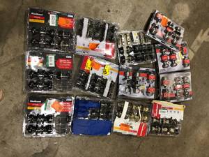 Lot of Assorted Door Handles and Locks Various Models and Conditions Customer Returns See Pictures