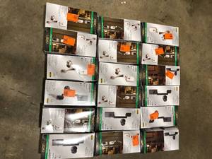 Lot of Assorted Door Entry Handles Various Models and Conditions Customer Returns See Pictures