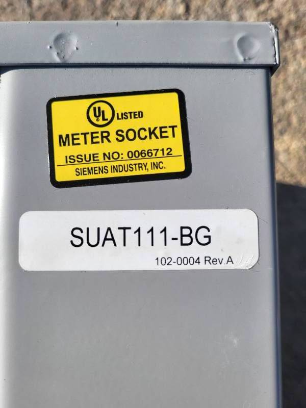 lot 28 image: Meter Socket