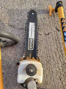 lot 12 image: Ryobi EX26 10 Gas Tree Saw