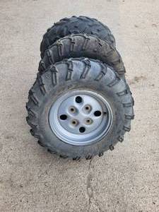 lot 27 image: 4-Wheeler Times (2 Rear with rims & 1 Front)