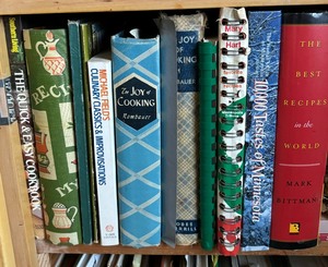 lot 57 image: Variety of Cookbooks