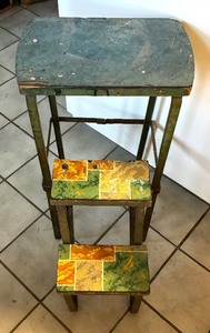 lot 65 image: Vintage Step Stool