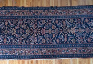 lot 91 image: Vintage Woven Carpet Runner