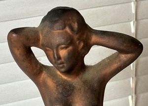 lot 94 image: Vintage Art Deco Nude Statue