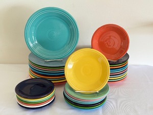 lot 152 image: Fiesta Plates  Fiesta Dishware
