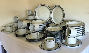 lot 25 image: Dansk Bistro Dinnerware Set