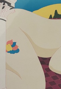 lot 170 image: Nude on the Music Hall Floor Print by Milton Glaser
