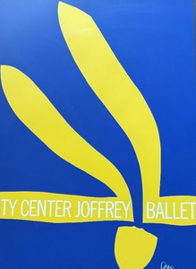 lot 57A image: City Center Joffrey Ballet Print by Jack Youngerman