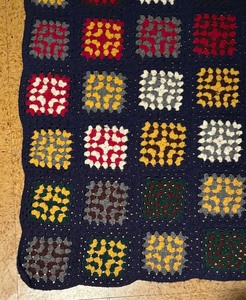 lot 266 image: Colorful Vintage Afghan