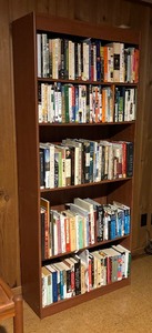 lot 272 image: Large Variety of Books and Bookshelf