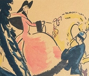 lot 285 image: Whimsical Original Artwork