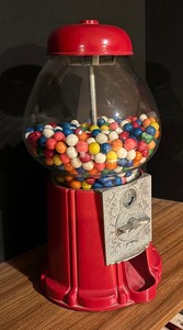 lot 297 image: Vintage Gumball Machine