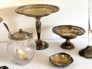 lot 35B image: Variety of Vintage Sterling Silver Items